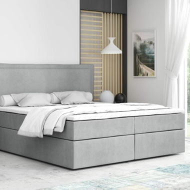 BOXSPRINGBETT INKL TOPPER IN 160 oder 180cm 
