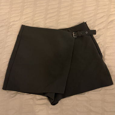 ZARA grey mini shorts