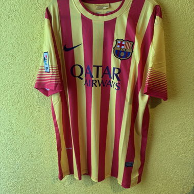 Maglia retrò del Barcellona 2013 di Leo Messi