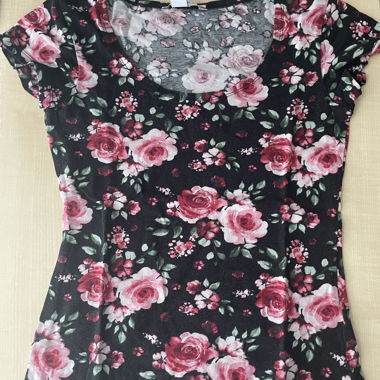 T-shirt Blümchen