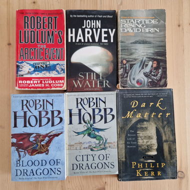 Lot de 6 livres poche en anglais