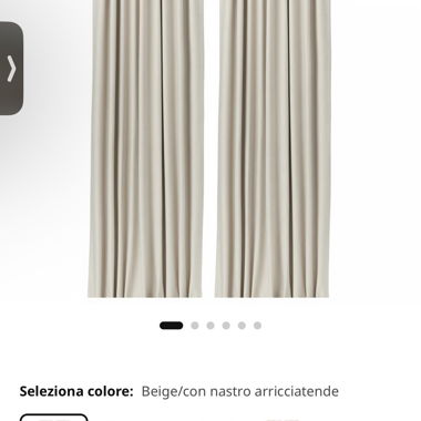 Tende IKEA VILBORG
