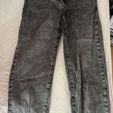 Grey Denim Pants, EU 40