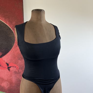 ZARA schwarzer Body S