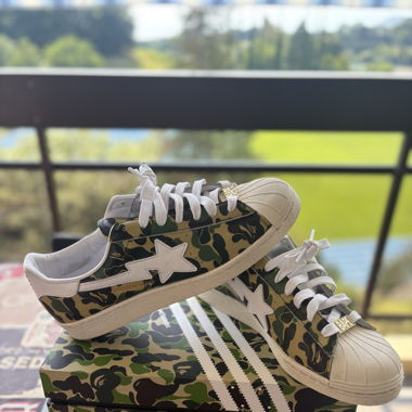 Adidas superstar Bape ABC