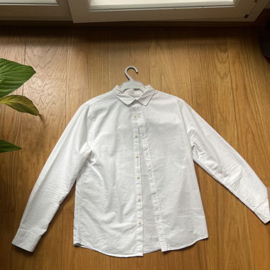Camicia bianca con bottoni Zara