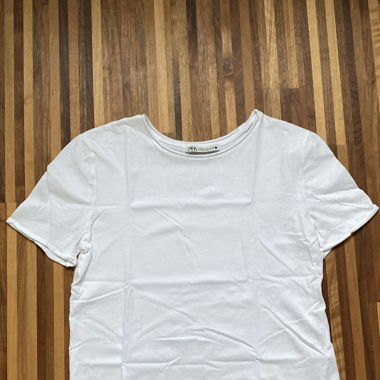 T-Shirt weiss Zara