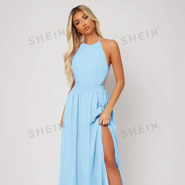 BABYBLAU Abendkleid