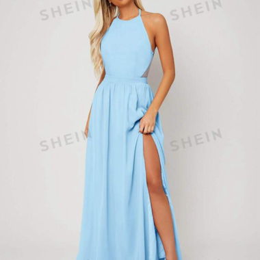 BABYBLAU Abendkleid