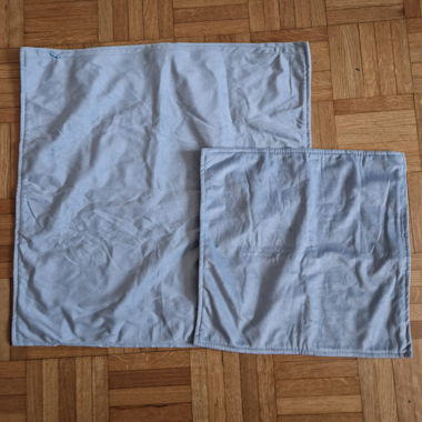 Set di federe per cuscini blu