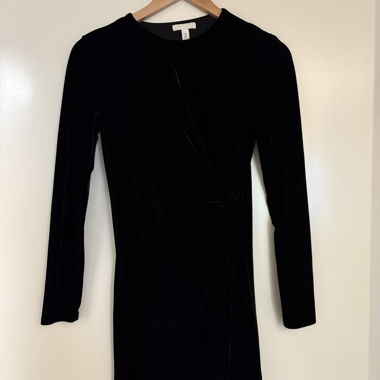 Black Long-Sleeve Dress