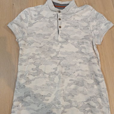 Polo DEVRED camouflage grigio taglia S