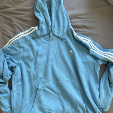 Blue Adidas Hoodie