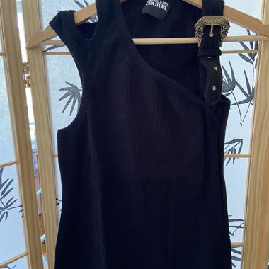Top smanicato Versace Jeans Couture
