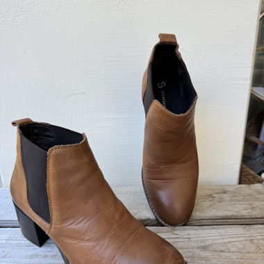 Sommerkind Leder-Stiefeletten