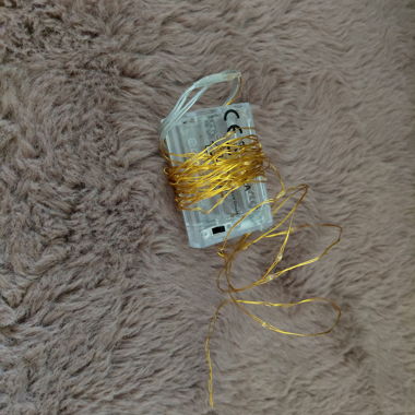 LED String Lights with Battery Compartment