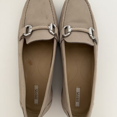 Geox Respira mocassins beige