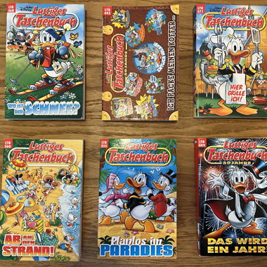 Set da 6 Disney Lustiges Taschenbuch