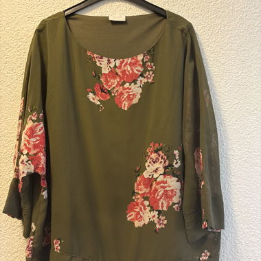 Camicia da donna floreale