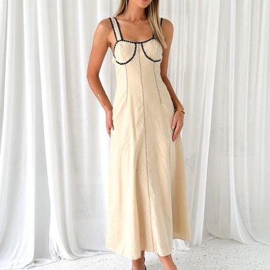 Pearl & Sea Kleid aus Leinen
