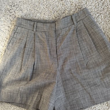 Plaid Tailored Shorts