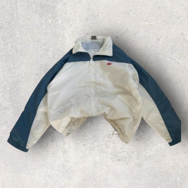 Veste Nike blanche et bleue