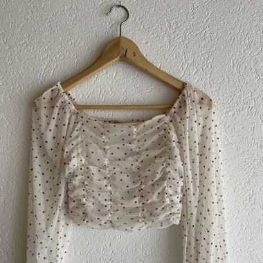 Polka dot top 