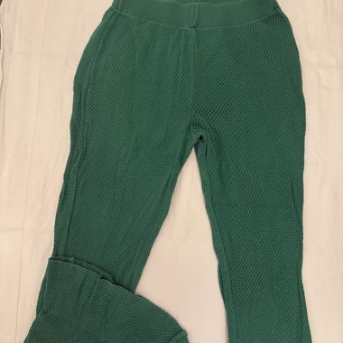 Pantaloni in maglia verdi