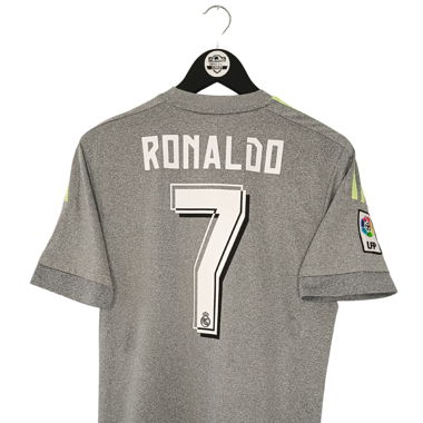 RONALDO #7 Original Real Madrid 2015 Away Trikot