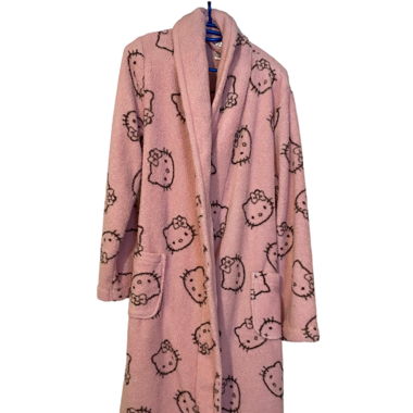 Robe de chambre/peignoir doux Hello Kitty t.M