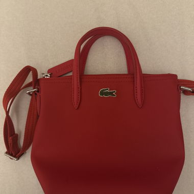 Red Lacoste Bag