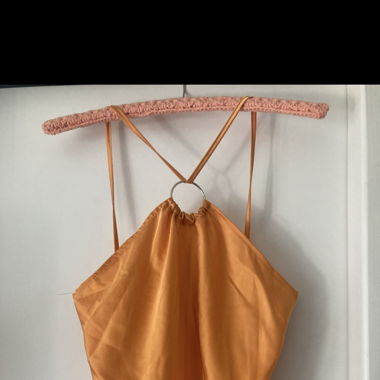 Top orange : gr 40 zébra 