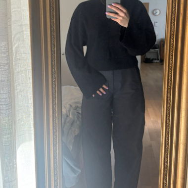 The Kooples navy blue wool sweater
