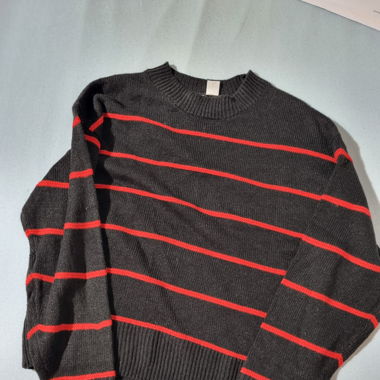 Striped Strickpullover