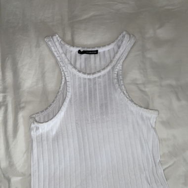White Basic Tanktop