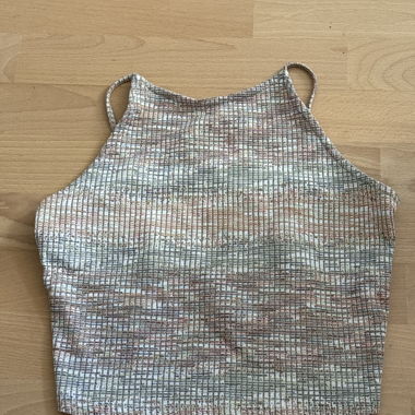Top d'été multicolore