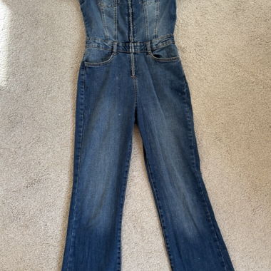 Bershka Denim Jumpsuit