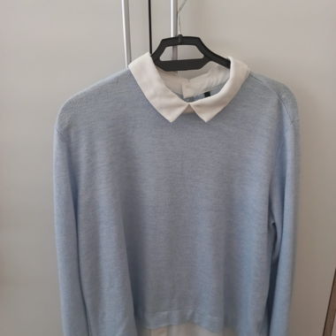 Cardigan azzurro