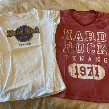 2er-Set Hard-Rock-T-Shirts