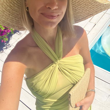 Zara Cocktail-/Ceremony-Kleid mit Neckholder