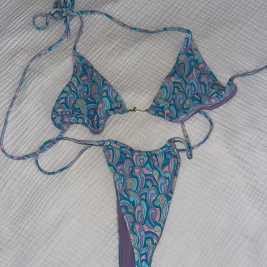 Oh Polly Bikini Set paisley Muster