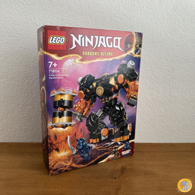 LEGO Ninjago 71806 Mech Elementale della Terra di Cole NEUOVO