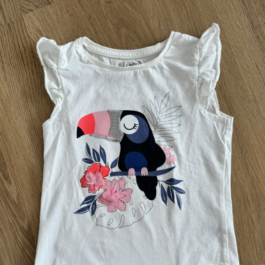 T-Shirts Mädchen, Grösse 116 (2er)