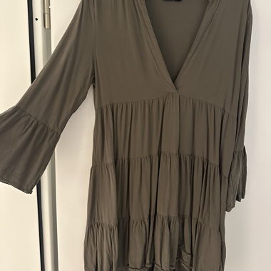Olive summer dress