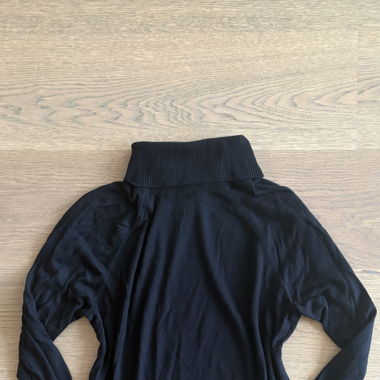 black turtle neck