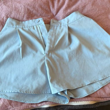 SHEIN Skort Light Blue Skirt Shorts XS