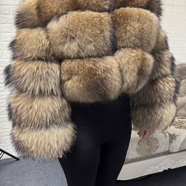 Fake fur jacket - Maomaokong