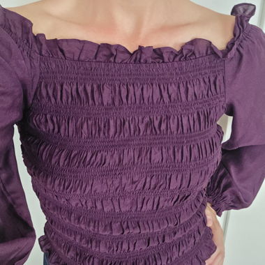Violettes Top von H&M