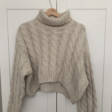 Beige Bershka Sweater