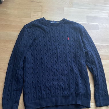 Ralph Lauren Pullover Zopfmuster Slim Fit GR XXL